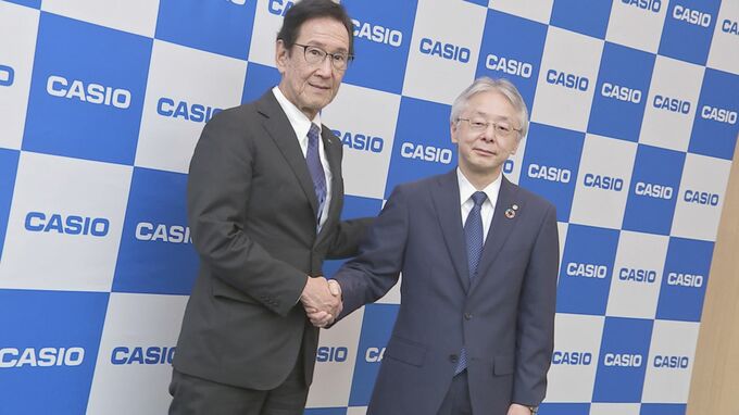 カシオが社長交代 「次の世代にバトンタッチするのが良い」 事業構造改革を前進へ|TBS NEWS DIG
