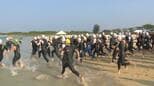 1200人あまりが駆け抜けた 最高気温28度の石垣島トライアスロン大会|TBS NEWS DIG