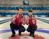 カーリング混合ダブルスの世界選手権　軽井沢町出身で中部電力の松村千秋ペアが準優勝|TBS NEWS DIG