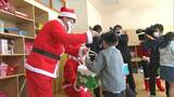 「今年も来ましたよー!」児童養護施設にクリスマスプレゼント 遊技業経営の成通グループ【岡山】|TBS NEWS DIG