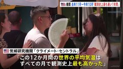 「地球が過去12万5000年間で経験した最も高い気温」米気候研究機関、去年11月から今年10月までのデータ分析| TBS CROSS DIG with Bloomberg