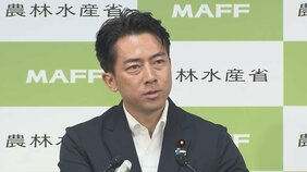 小泉農水大臣「さらに増産という結果に」主食用のコメの生産量が去年から56万トン増える見込み|TBS NEWS DIG