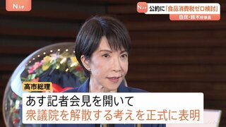 高市総理あす（19日）衆議院解散を正式表明へ　中道改革連合も綱領・政策発表へ　野田代表　消費減税「間違いなく項目に入る」　自民・鈴木幹事長「食品消費税ゼロ検討」| TBS CROSS DIG with Bloomberg