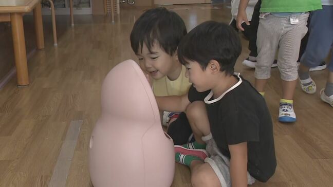 子育てお助けロボット「ChiCaRo」 発達の傾向・特徴をレポート形式で出力 保育園などで実証実験 山梨|TBS NEWS DIG