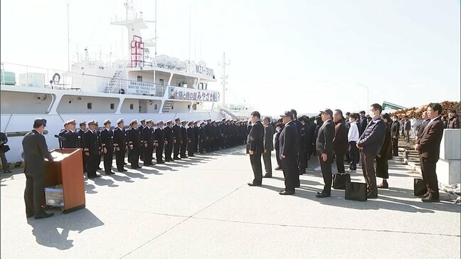 宮崎海洋高校の実習船「進洋丸」　ハワイ沖での実習を終えて宮崎港に帰港|TBS NEWS DIG