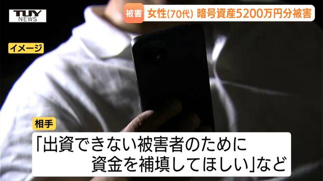 再び狙われてしまう…「過去にだまされたカネを返金できる」理由を変えながら何度もカネを要求　70代女性が約5200万円相当の特殊詐欺被害に（山形）|TBS NEWS DIG
