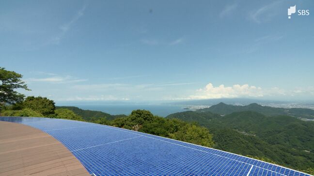 久留嶋怜気象予報士 伊豆パノラマパークへ 360度の大パノラマ"アクアリング"富士山鑑賞のオススメは朝方と夕方【くるちゃんさんぽ】|TBS NEWS DIG