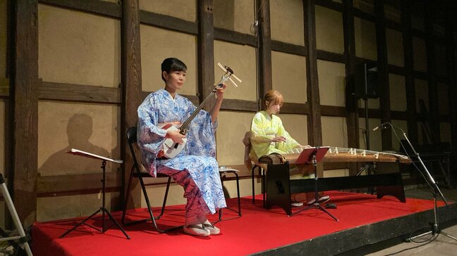 15棟焼いた中心部商店街の復興支援へ　和楽器デュオのコンサート　大分|TBS NEWS DIG