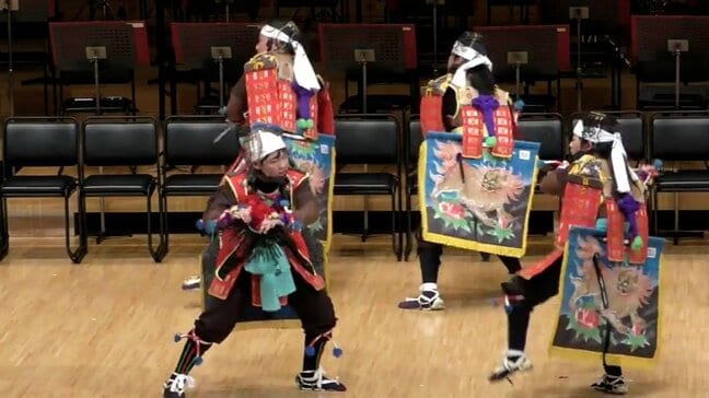 復興支援に感謝を込めて　大船渡の子どもたちが東京で「赤澤鎧剣舞」披露|TBS NEWS DIG