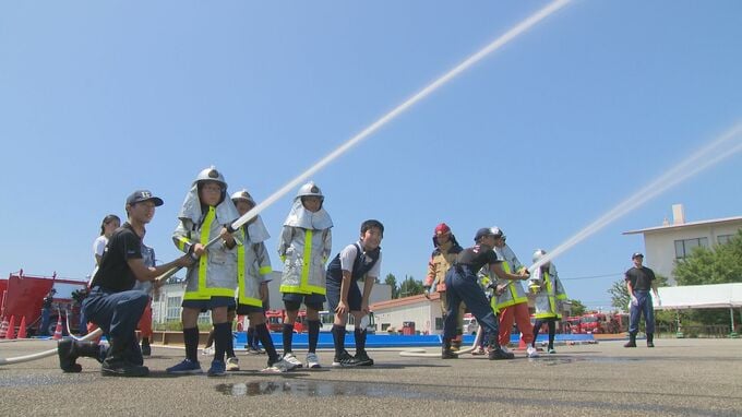 火災予防を学ぶ 子ども消防学校　|　石川県のニュース｜MRO北陸放送