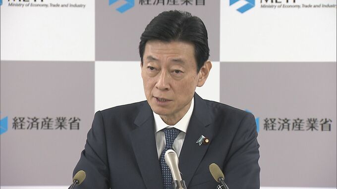 自民党派閥の政治資金パーティー問題　西村経済産業大臣「しっかりと精査をしてもらうことが大事」