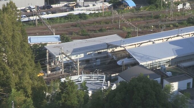 JR熱海駅の新幹線ホームで1歳の女児がホーム下に転落 女児はその後救出＝静岡・熱海市|TBS NEWS DIG