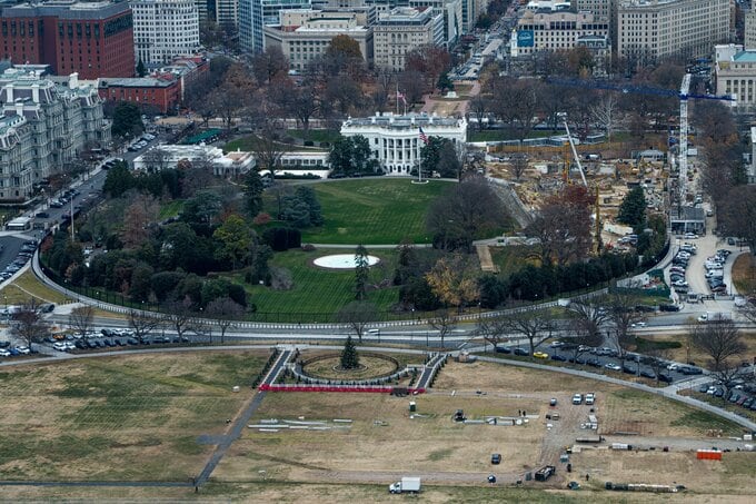ホワイトハウス舞踏会棟、設計者がプロジェクト詳細を初めて公表