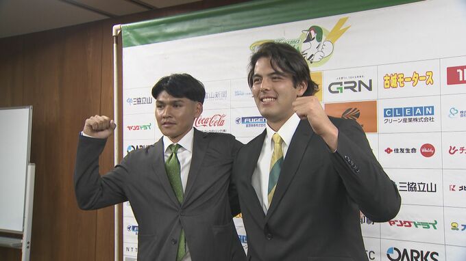 【ドラフト会議】富山サンダーバーズ　幌村黛汰選手＆シャピロ マシュー 一郎投手が育成ドラフトで指名　中大・岩城颯空投手は西武から2位指名　|　富山のニュース｜天気・防災｜チューリップテレビ