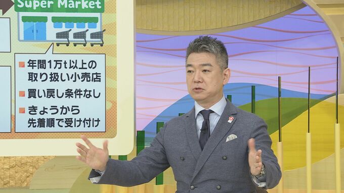 橋下徹氏　小泉進次郎大臣のコメ政策に「先着順はマズイ　随意契約はOK」 コメ平均価格は5kg 4285円で過去最高値更新|TBS NEWS DIG